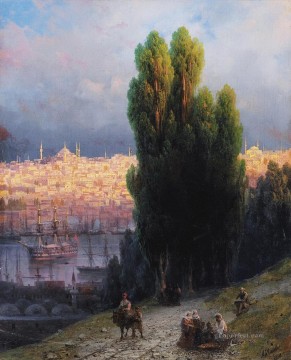 コンスタンティノープル 1880 ロマンチックなイワン・アイヴァゾフスキー ロシア Oil Paintings